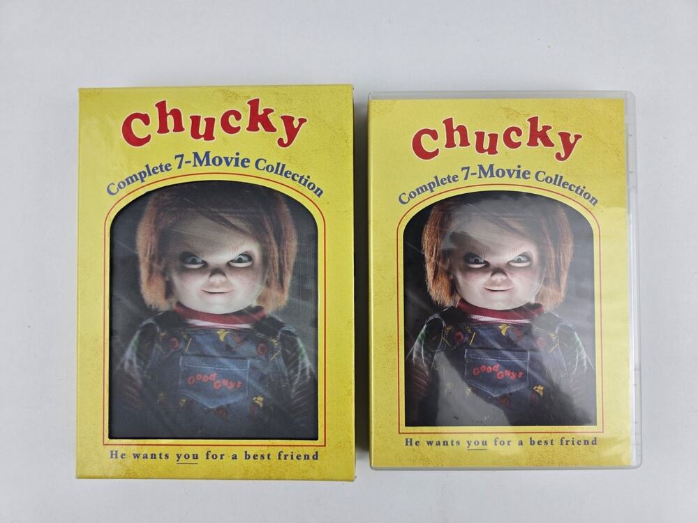 Chucky Complete 7-movie collection DVD All discs are mint & complete